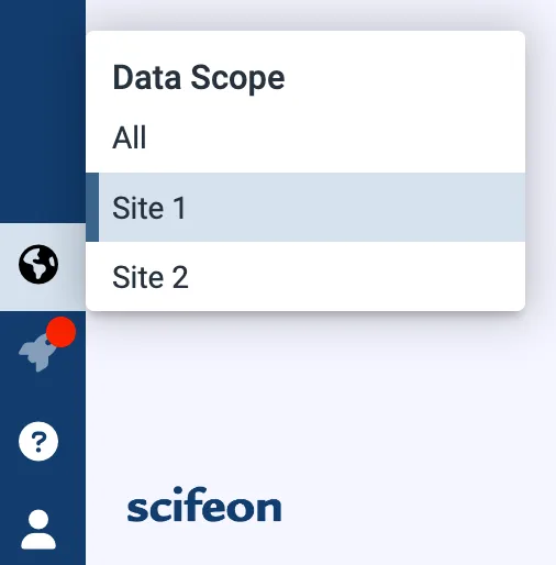 Data Scope Selector