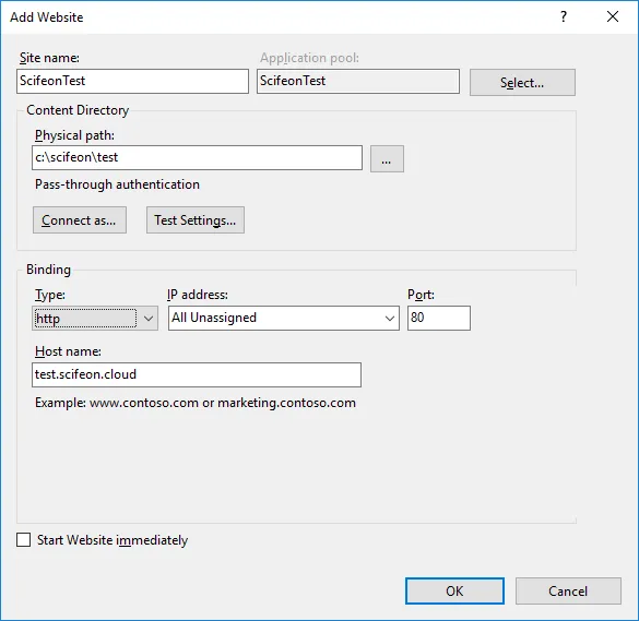 Create Fields Example