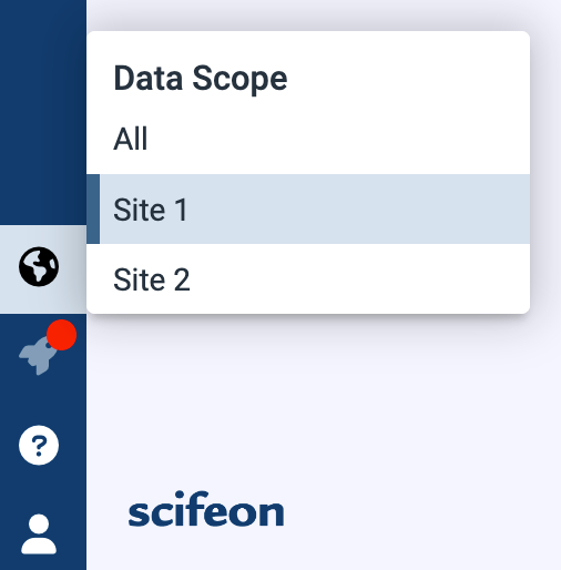 Data Scope Selector