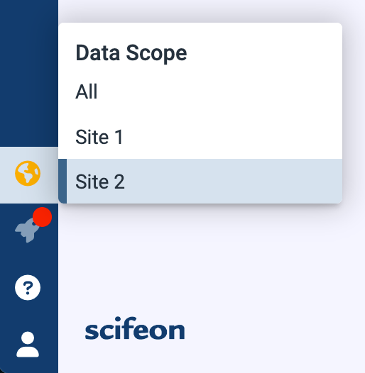 Data Scope Selector